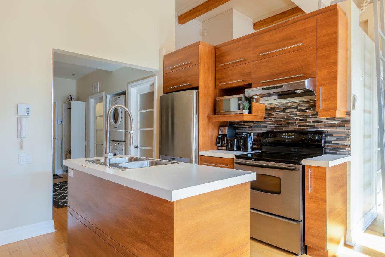 Les Lofts St Jean Apartment Quebec City Ngoại thất bức ảnh