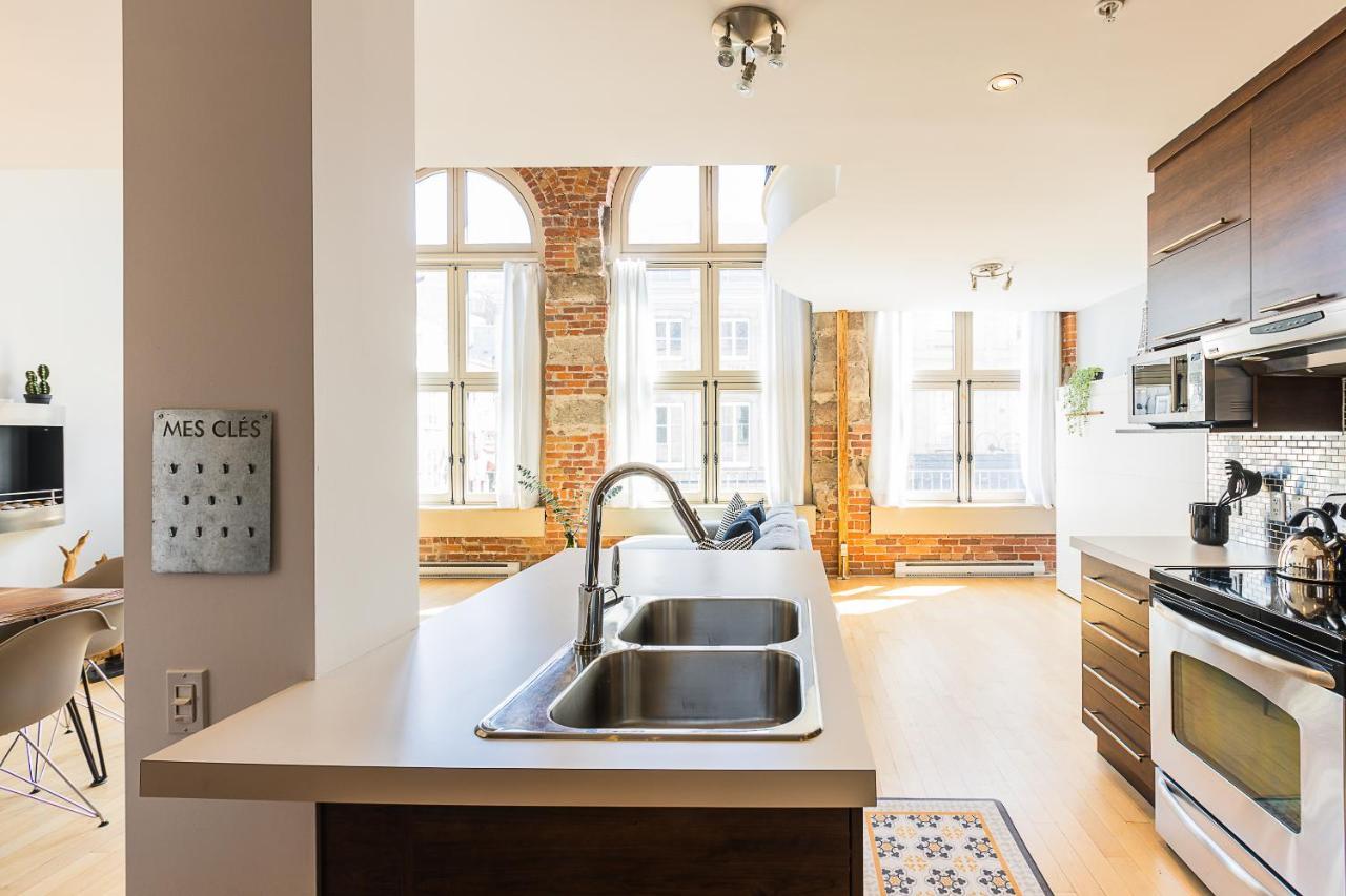 Les Lofts St Jean Apartment Quebec City Ngoại thất bức ảnh