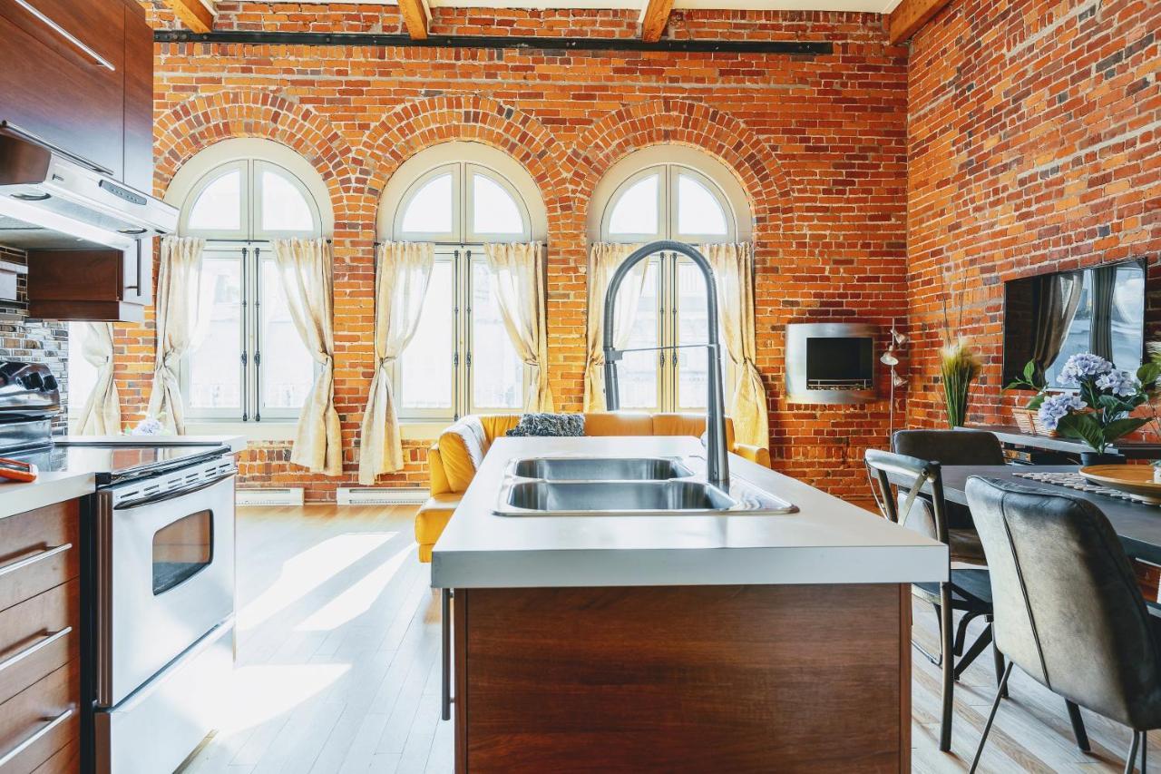 Les Lofts St Jean Apartment Quebec City Ngoại thất bức ảnh